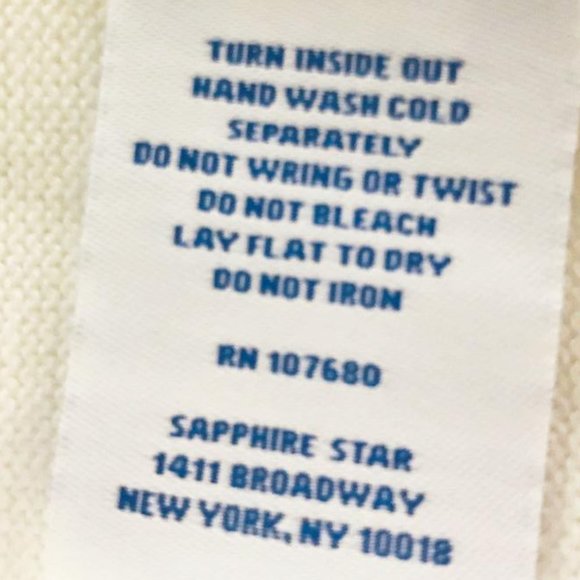 Sapphire Star Medium Embroidered Cardigan - Picture 7 of 7